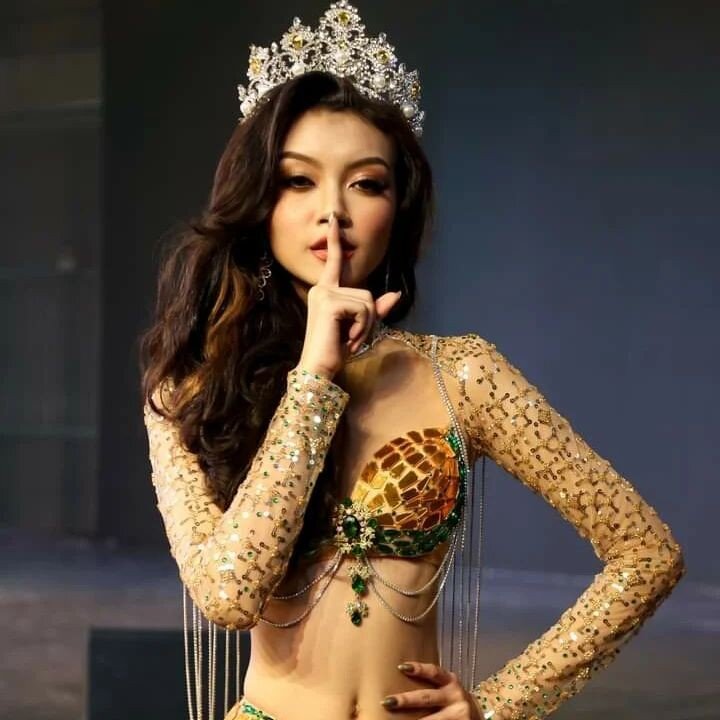 Nhan sắc cô gái 16 tuổi đăng quang Hoa hậu Hòa bình Myanmar
