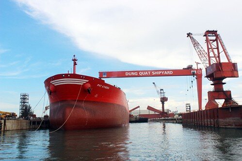 Khoản nợ gần 7.000 tỷ đồng của nhà máy đóng tàu Dung Quất