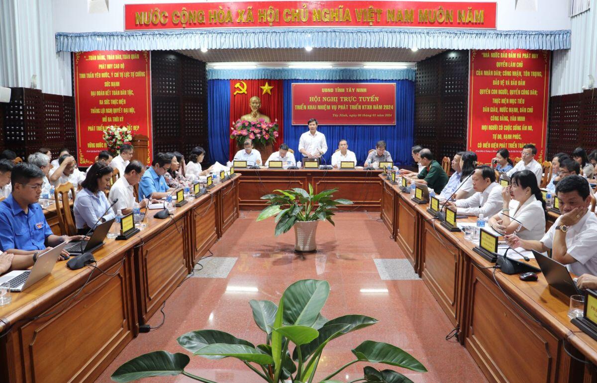 Tây Ninh: Phấn đấu đạt tốc độ tăng trưởng kinh tế của năm 2024