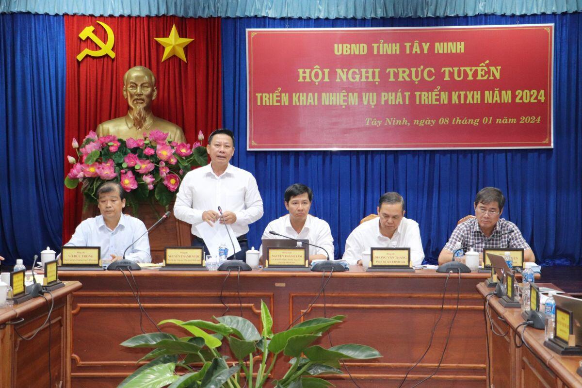Tây Ninh: Phấn đấu đạt tốc độ tăng trưởng kinh tế của năm 2024