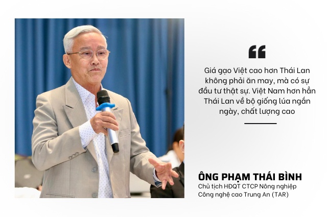 Giáo sư Võ Tòng Xuân chỉ ra điều gạo Việt khởi sắc mà Thái Lan, Ấn Độ không có