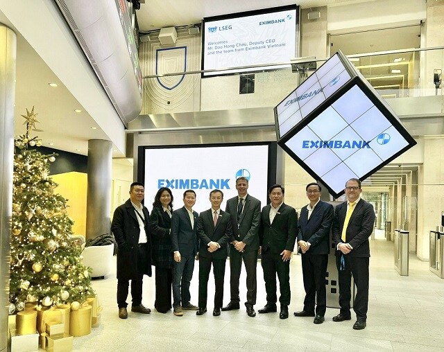 Sở Giao dịch chứng khoán London (LSEG) thống nhất hợp tác cùng Eximbank về nhiều lĩnh vực tài chính