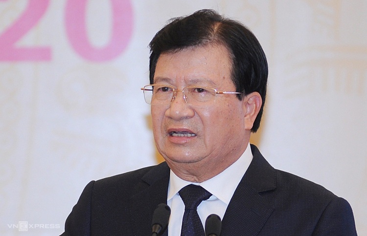 Nguyên Phó thủ tướng Trịnh Đình Dũng bị khiển trách