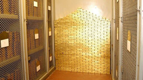 Có gì trong hầm chứa vàng “khủng” nhất thế giới?