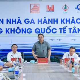 Thủ tướng: Phấn đấu hoàn thành ga T3 Tân Sơn Nhất đúng dịp 30/4/2025