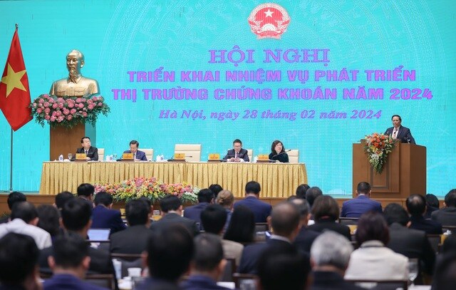 Thủ tướng Chính phủ: “Quyết tâm nâng hạng TTCK Việt Nam từ cận biên lên mới nổi trong năm 2025”