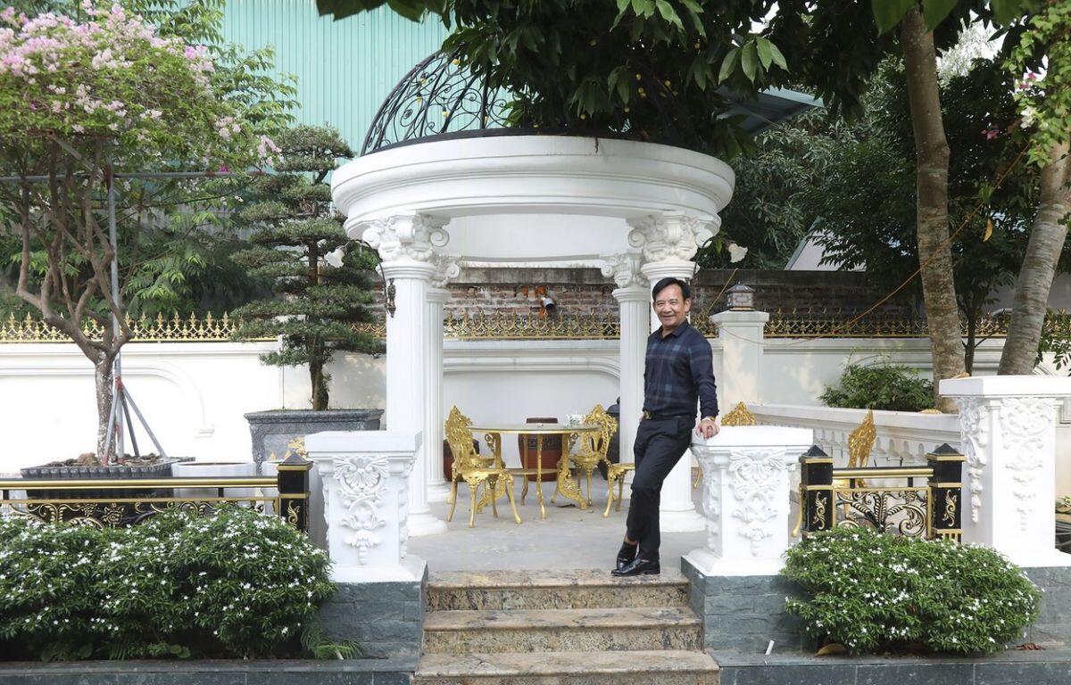 Biệt thự nhà vườn như lâu đài của “đại gia chân đất” Quang Tèo
