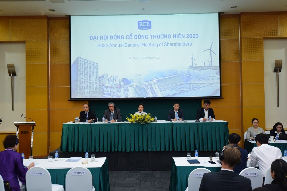 Chủ tịch REE Nguyễn Thị Mai Thanh nói về khó khăn mảng điện 2024