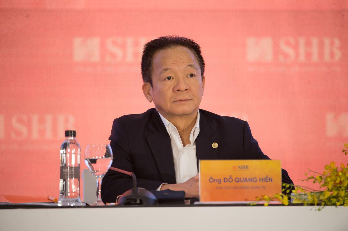 Chủ tịch SHB Đỗ Quang Hiển: Quyết đưa nợ xấu về dưới 2%