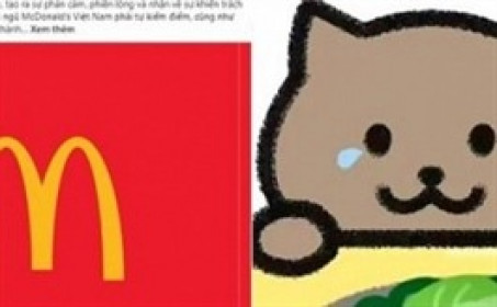 McDonald’s Vietnam và cú “mắc xương” theo trend!