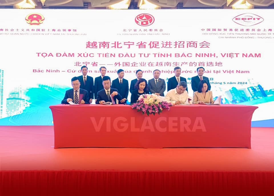 Doanh nghiệp Trung Quốc rót 210 triệu USD vào các khu công nghiệp của Viglacera