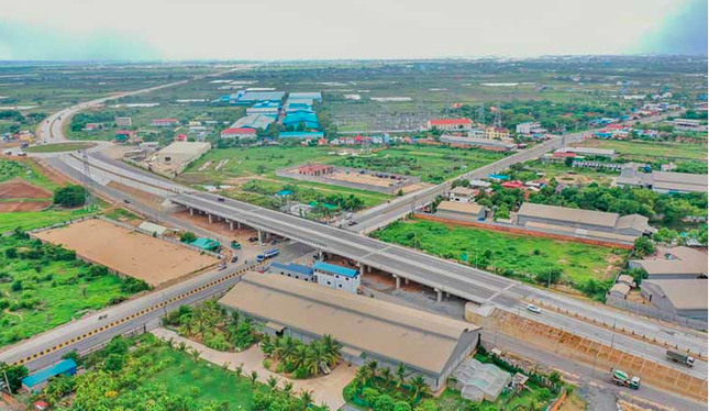 Campuchia đổi tên đường vành đai 3 thành đại lộ Tập Cận Bình