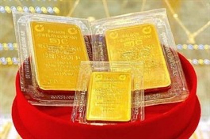 NHNN bán vàng miếng trực tiếp cho 4 NHTM quốc doanh và Công ty SJC giá 78.98 triệu đồng/lượng
