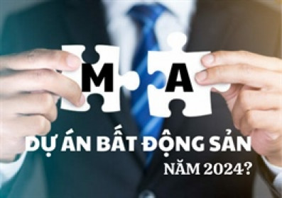 M&A dự án bất động sản sẽ sôi động trong năm 2024?