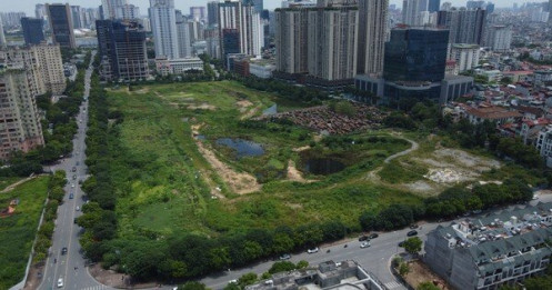 Cận cảnh dự án công viên hồ điều hòa vẫn 'nằm trên giấy' sau 15 năm Hà Nội yêu cầu rà soát