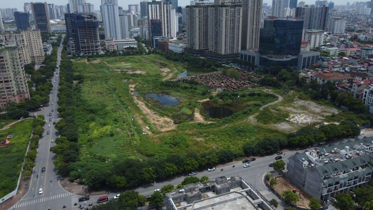 Cận cảnh dự án công viên hồ điều hòa vẫn 'nằm trên giấy' sau 15 năm Hà Nội yêu cầu rà soát