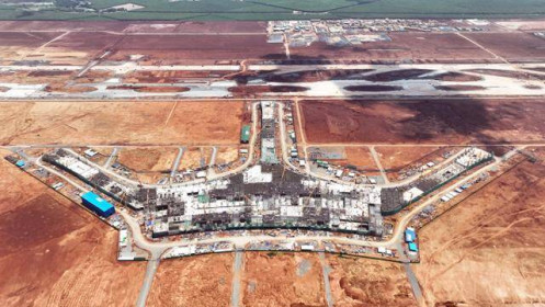 Dự án sân bay Long Thành vượt tiến độ sau 9 tháng thi công