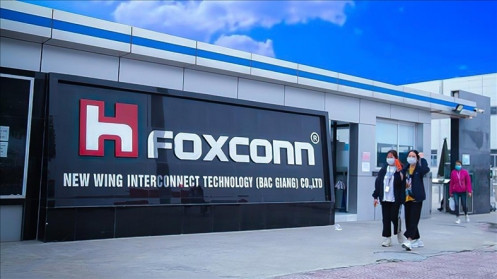 Foxconn rót thêm hơn nửa tỷ USD vào Việt Nam