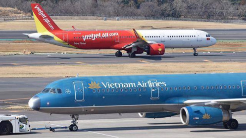 Hai "ông lớn" hàng không ngày càng bành trướng thị phần