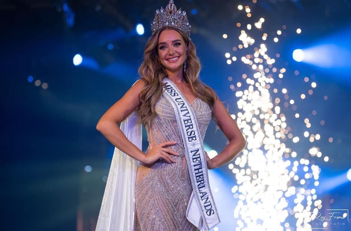 Người đẹp một con đăng quang Hoa hậu Hoàn vũ Hà Lan 2024