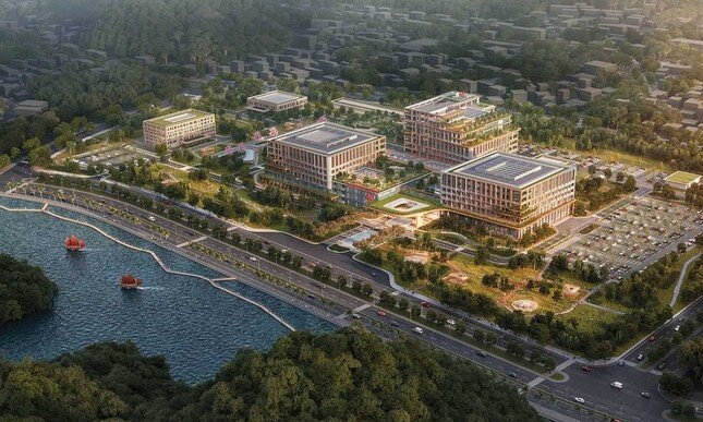 Khu đất 'vàng' xây bệnh viện 4.200 tỷ đang vướng mặt bằng ở Quảng Ninh