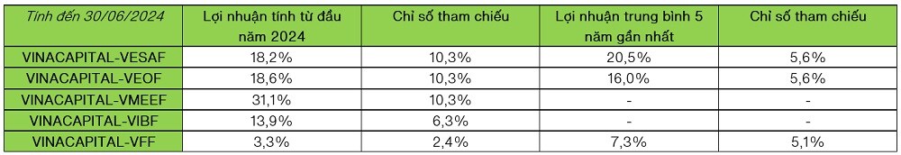 Khối ngoại bán ròng, lợi nhuận các quỹ của VinaCapital vẫn tích cực