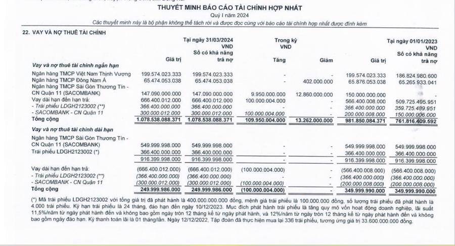 LDG lên tiếng việc công ty bị yêu cầu mở thủ tục phá sản