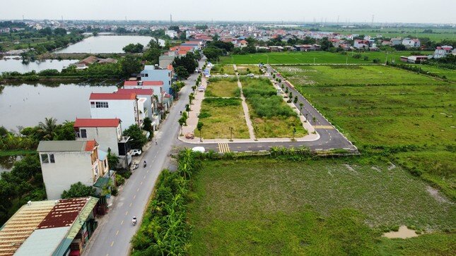 Cận cảnh 68 lô đất huyện ngoại thành vừa đấu giá cao ngất ngưởng