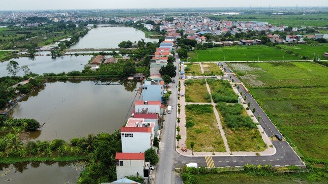 Cận cảnh 68 lô đất huyện ngoại thành vừa đấu giá cao ngất ngưởng