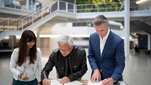 Nvidia sẽ đào tạo kỹ năng AI cho 100.000 người dân California