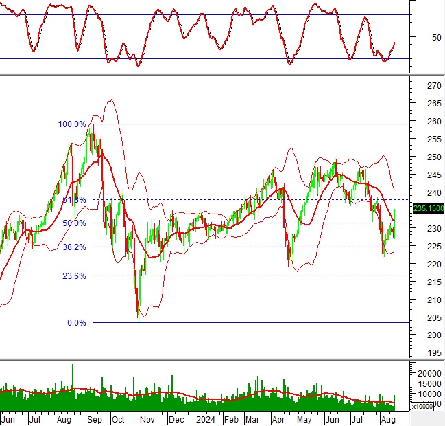 Phân tích kỹ thuật chứng khoán Việt Nam: Tuần 19-23/08/2024