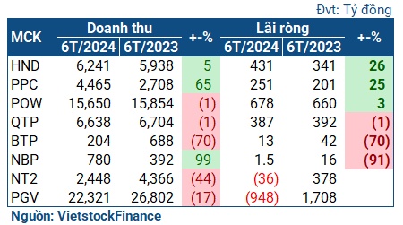 Bán niên 2024: Ngành điện 'đỏ lửa'