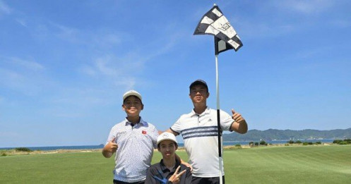 Golfer U15 Mai Khải Ninh ghi HIO tại chặng 7 VGA Junior Tour