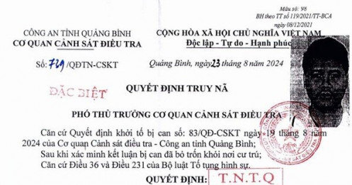 Truy nã đặc biệt Phó tổng giám đốc Cty Newpot Quốc tế về tội lừa đảo