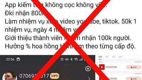 Mất tiền tỷ vì theo dõi, thả tim tiktok, nghe nhạc... việc nhẹ lương cao trên không gian mạng