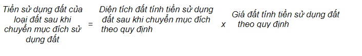 Cách tính tiền sử dụng đất khi chuyển đất nông nghiệp lên đất ở từ 1/8/2024