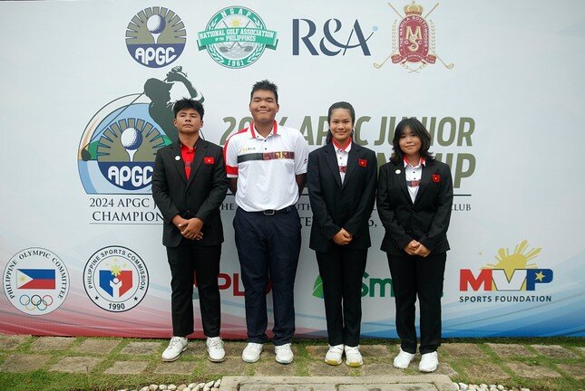 Đội tuyển golf Việt Nam tụt hạng tại APGC Junior Championship