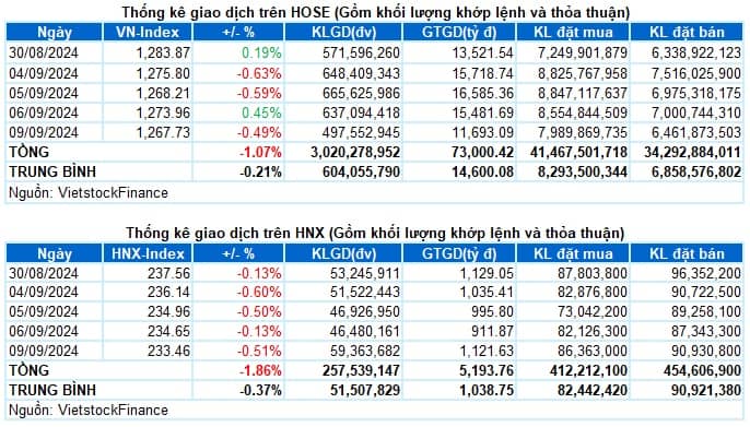 Vietstock Daily 10/09/2024: Rủi ro điều chỉnh gia tăng