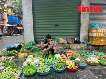 Giá rau xanh tăng ‘phi mã’ sau bão Yagi