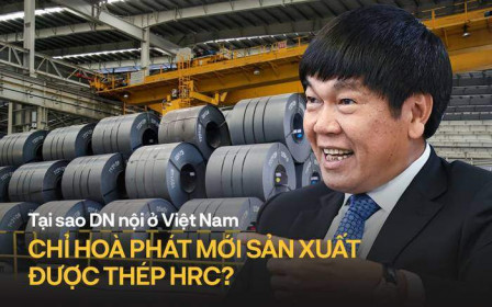 Nắm tới 80% thị phần thép HRC nội địa, giá bán mặt hàng này của Hòa Phát và Formosa hiện ra sao?