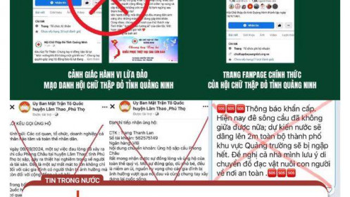 Cảnh giác lừa đảo kêu gọi từ thiện, quyên góp ủng hộ người dân vùng lũ trên không gian mạng