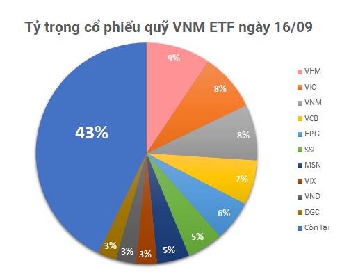 Quỹ ETF trăm triệu đô xả mạnh cổ phiếu Việt trong tuần công bố review danh mục