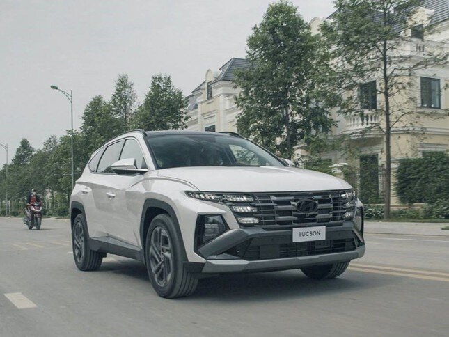 Lộ ảnh Hyundai Tucson 2024 chạy thử tại Việt Nam ảnh 1