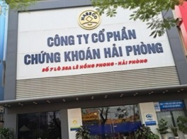 Hai cá nhân nắm hơn 40% vốn của Chứng khoán Hải Phòng chỉ trong 1 phiên