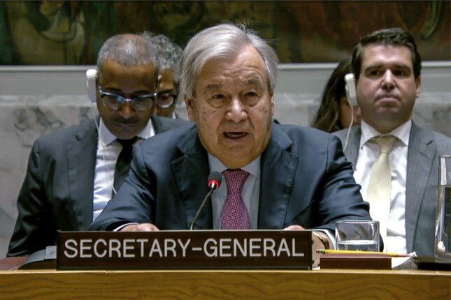 Liên Hợp Quốc lên án việc Israel cấm Tổng Thư ký Guterres vào nước này