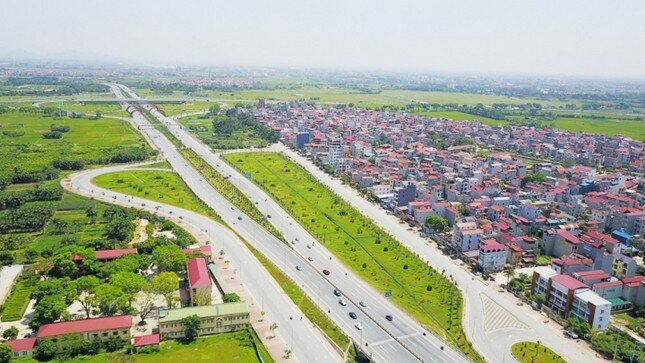 Giá đất huyện sắp lên quận của Hà Nội tăng đến 95% trong một năm