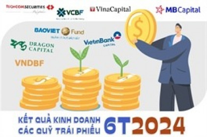 Các quỹ trái phiếu ở Việt Nam kinh doanh ra sao trong nửa đầu 2024?