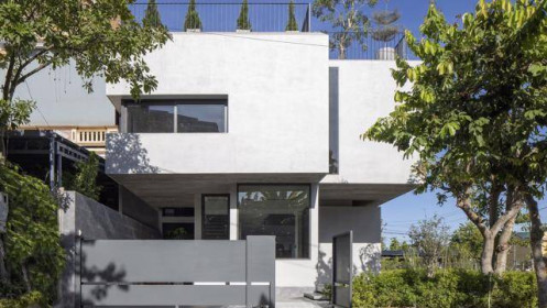 Điểm chung của nhà vườn bền vững: Kiến trúc dạng khối tối giản