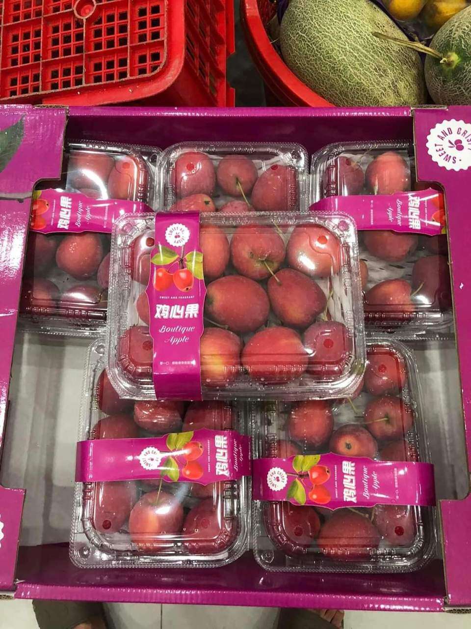 Táo cherry loạn giá, mập mờ nguồn gốc