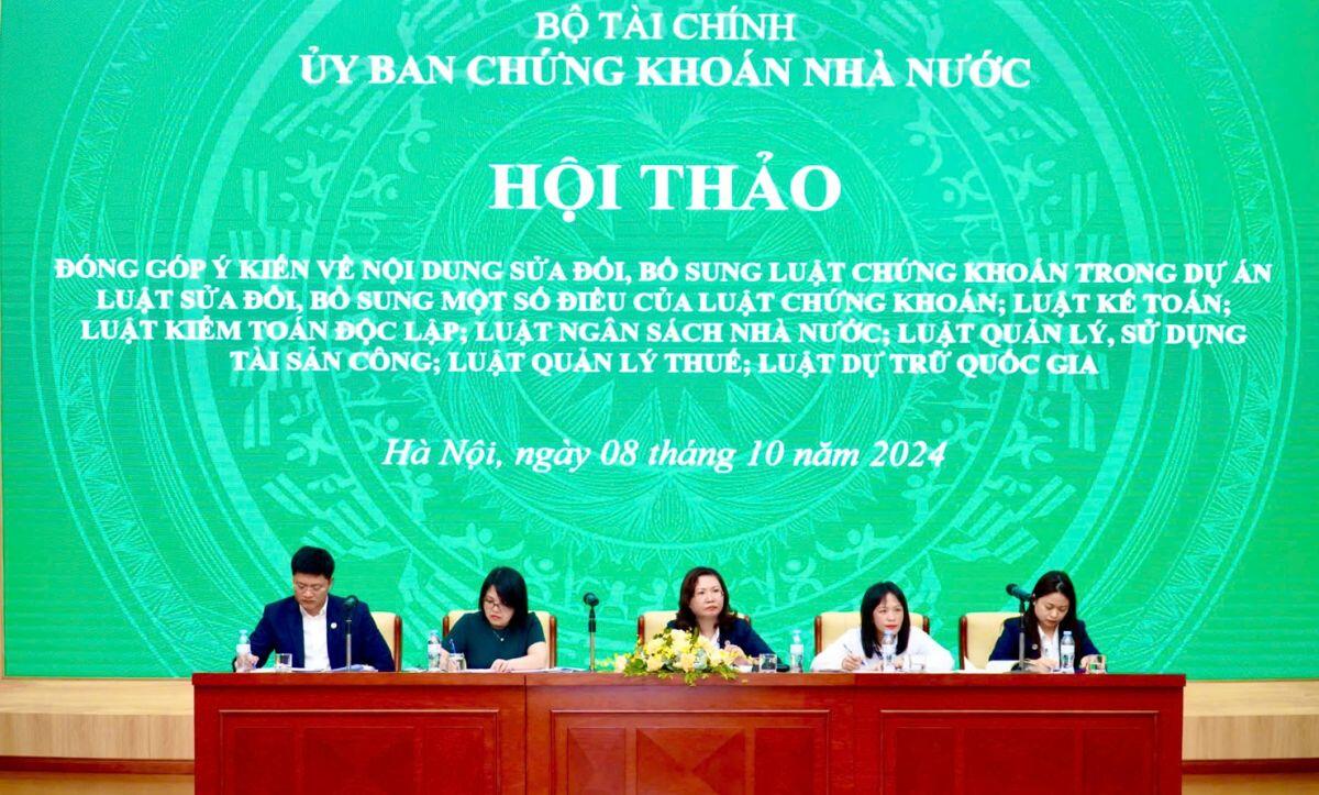 Sửa đổi Luật Chứng khoán để thích ứng với vận động của thị trường